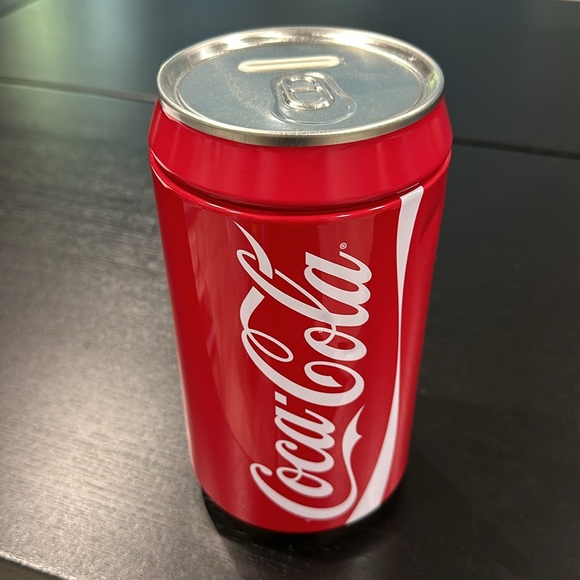 Coca Cola Giant Can Coin Piggy Bank - Picture 2 of 9